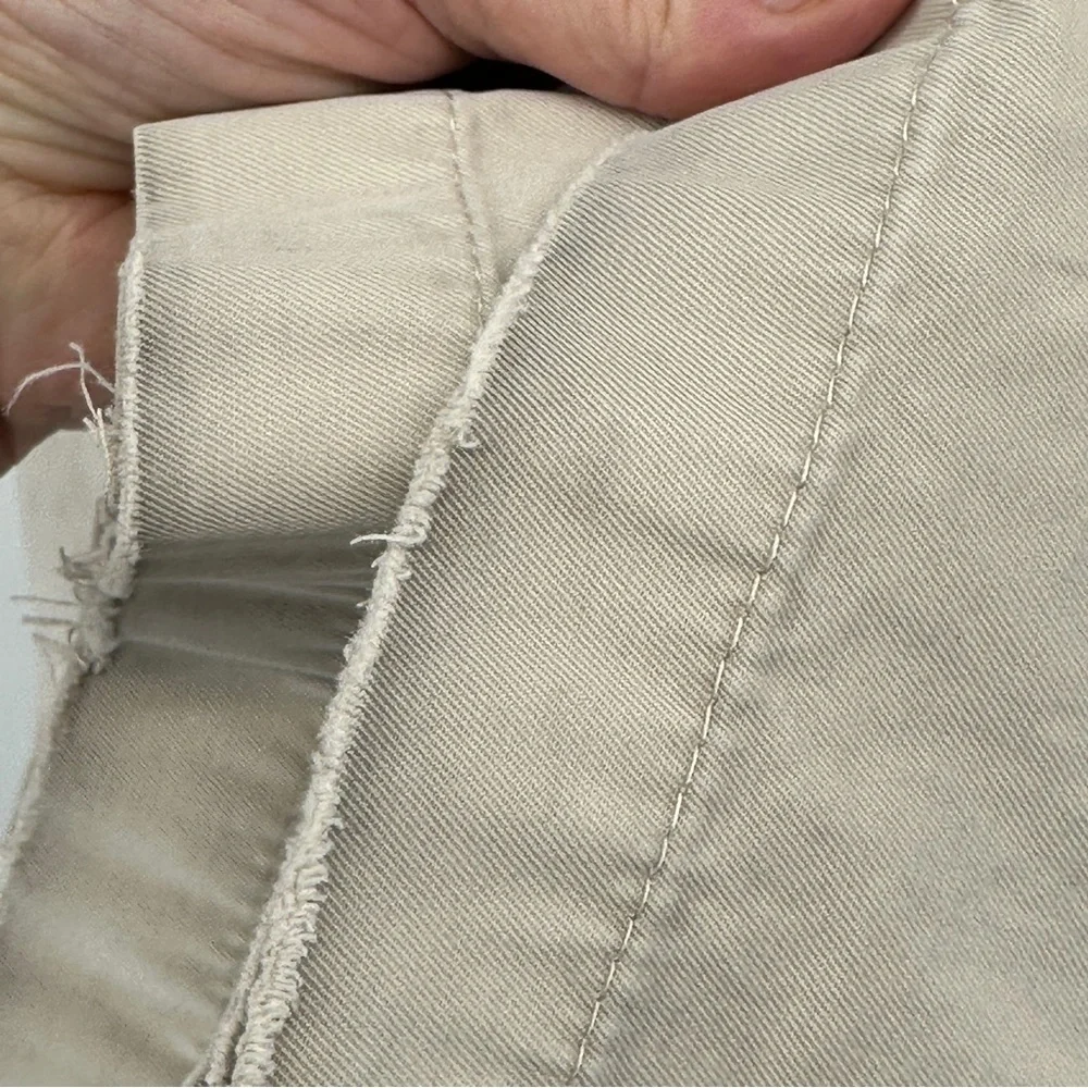 Men's‎ 36/32 Banana Republic Classic Cream Pants Chinos Flat Front Khakis